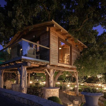 Stolidi Mou Treehouse Villa Atsipopoulo Exteriör bild