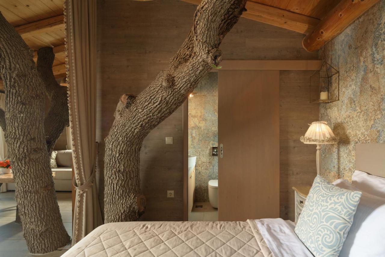 Stolidi Mou Treehouse Villa Atsipopoulo Exteriör bild