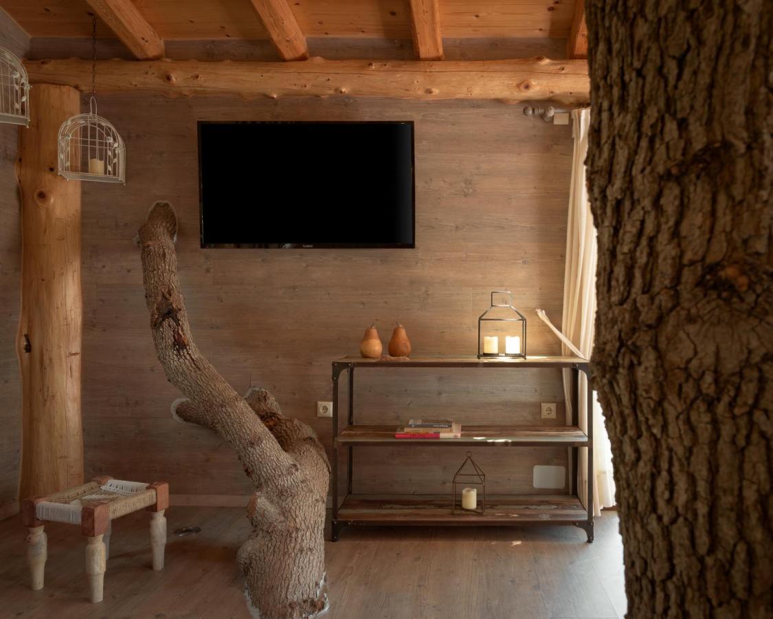Stolidi Mou Treehouse Villa Atsipopoulo Exteriör bild
