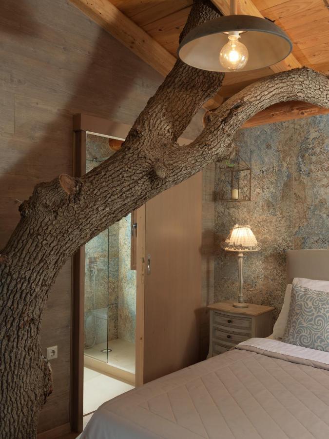 Stolidi Mou Treehouse Villa Atsipopoulo Exteriör bild