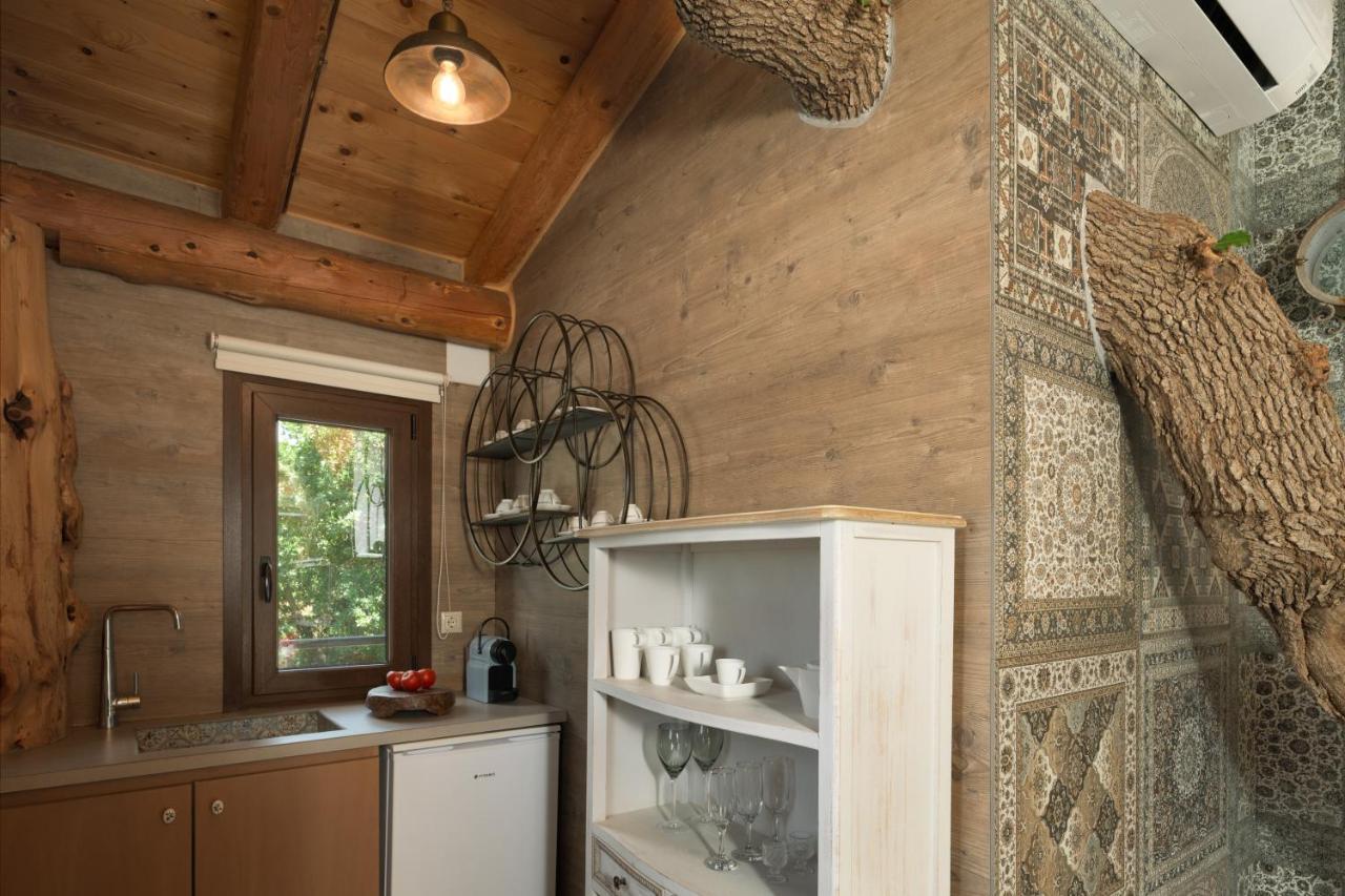 Stolidi Mou Treehouse Villa Atsipopoulo Exteriör bild