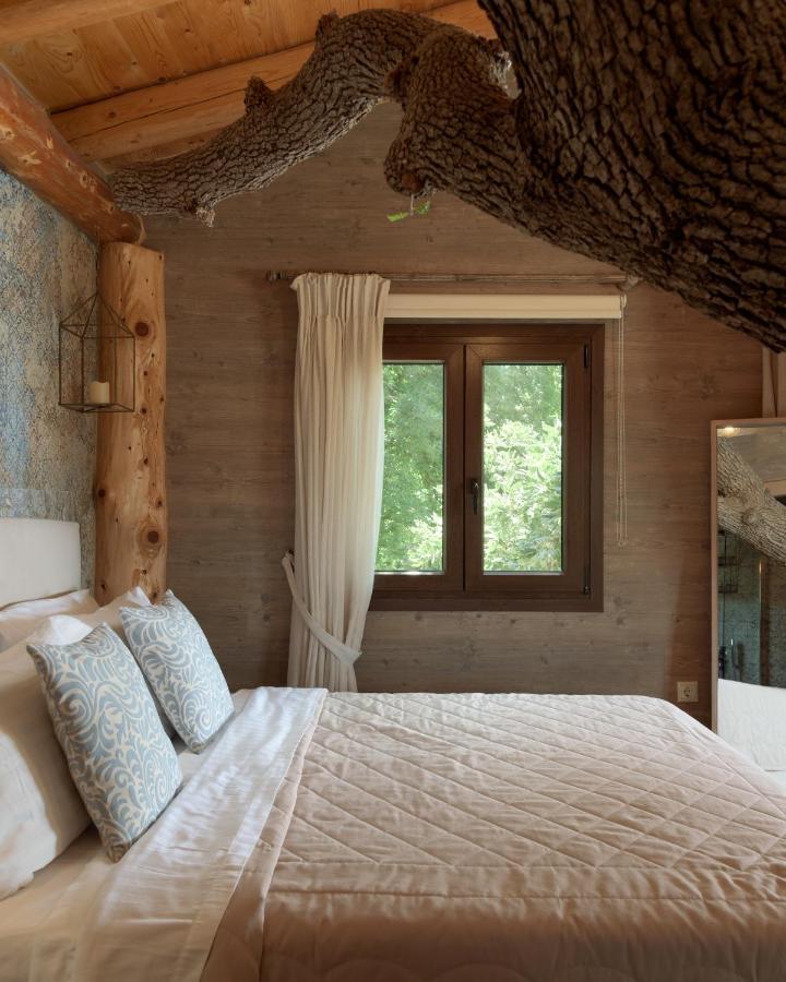 Stolidi Mou Treehouse Villa Atsipopoulo Exteriör bild