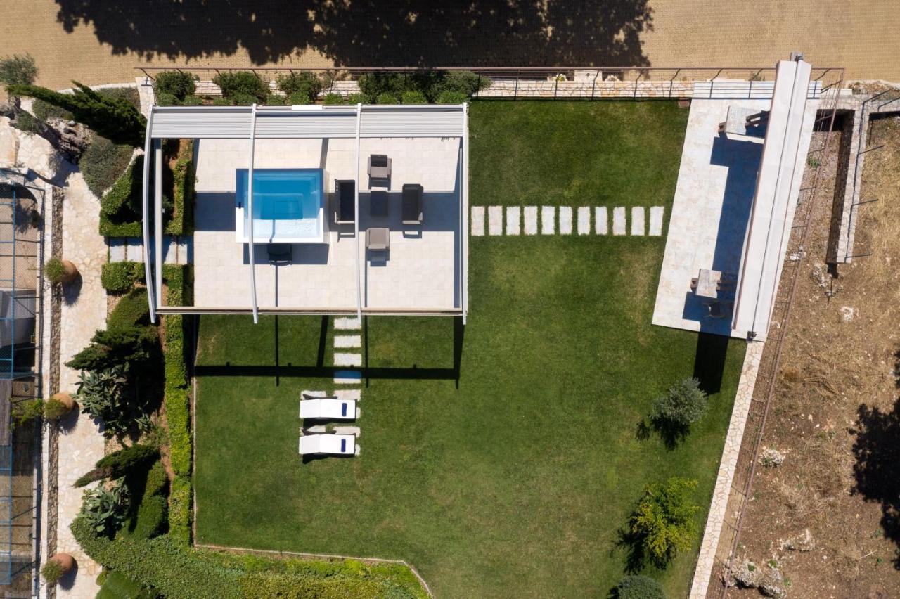 Stolidi Mou Treehouse Villa Atsipopoulo Exteriör bild
