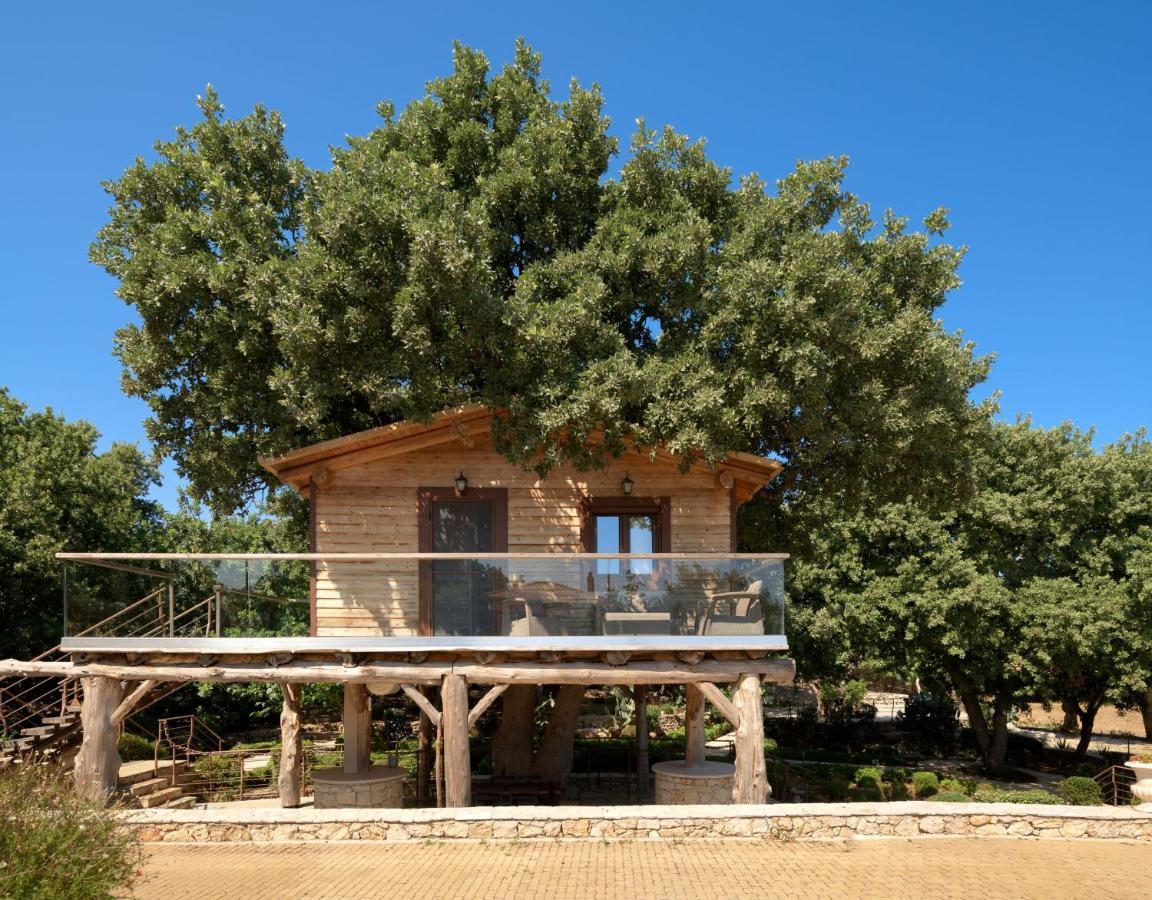 Stolidi Mou Treehouse Villa Atsipopoulo Exteriör bild