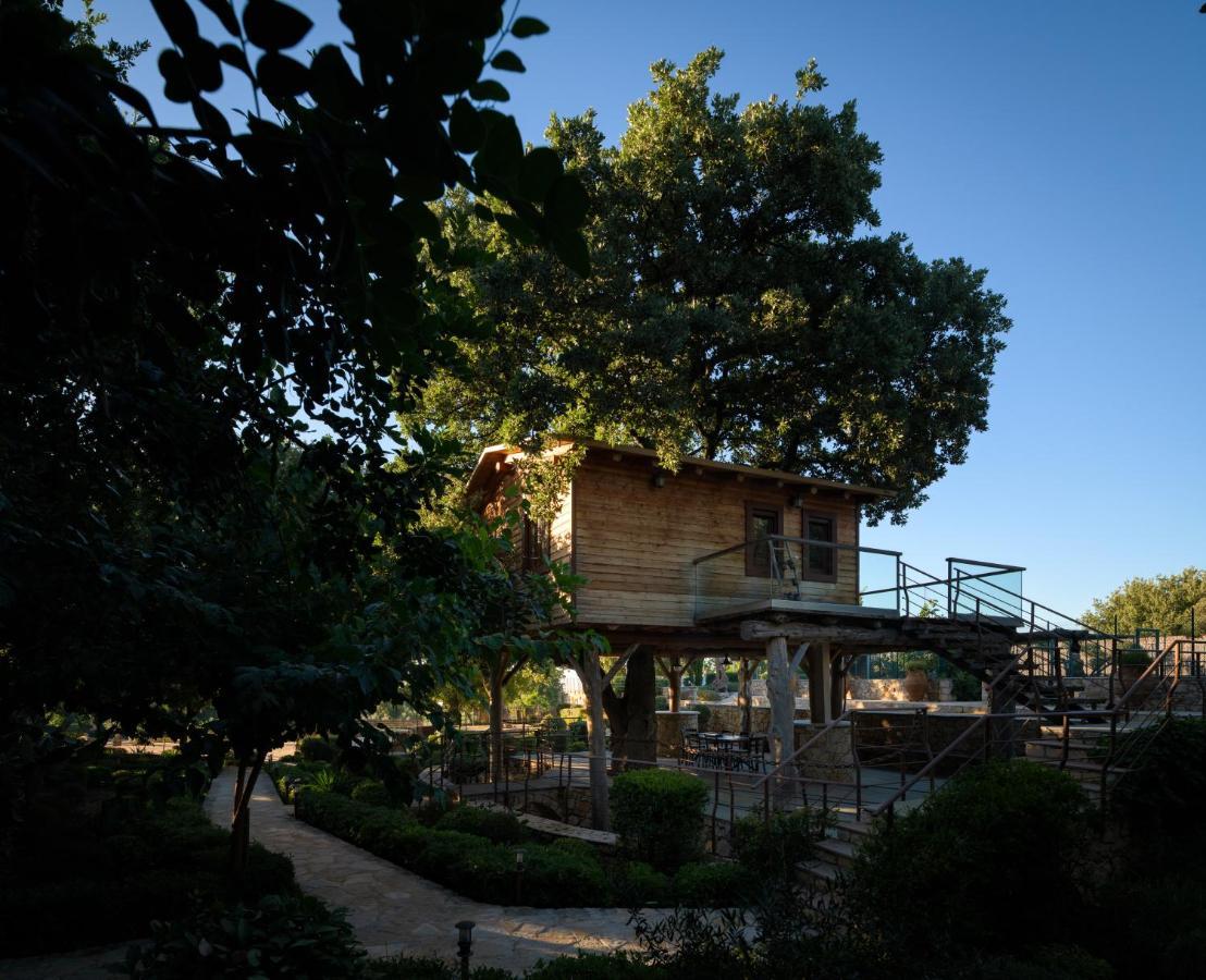 Stolidi Mou Treehouse Villa Atsipopoulo Exteriör bild