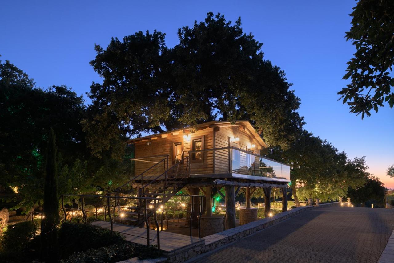 Stolidi Mou Treehouse Villa Atsipopoulo Exteriör bild